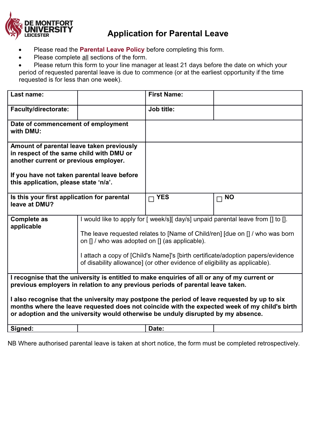 Parental-Leave-Application-Form