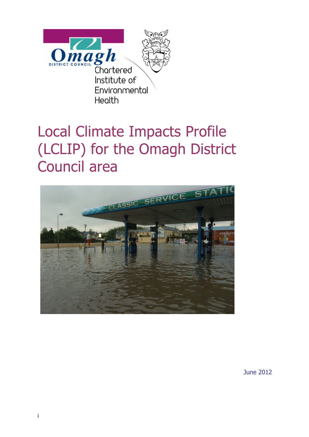 Local Climate Impacts Profile (LCIP) for the Omagh District Council Area