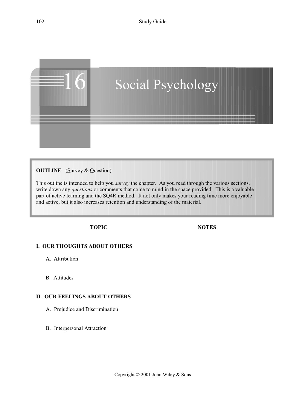 16 Social Psychology
