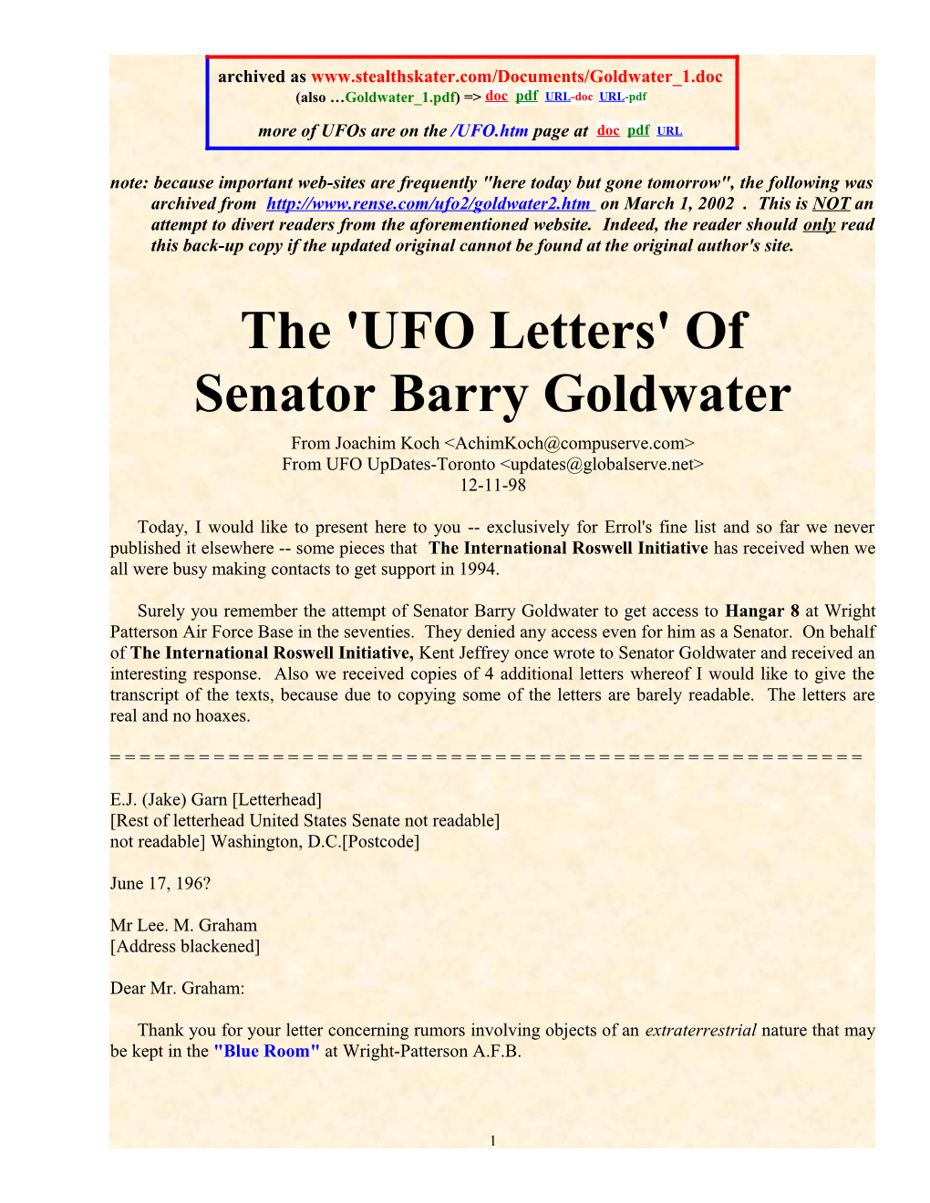 (Also Goldwater 1.Pdf) =&gt; Doc Pdf URL-Doc URL-Pdf