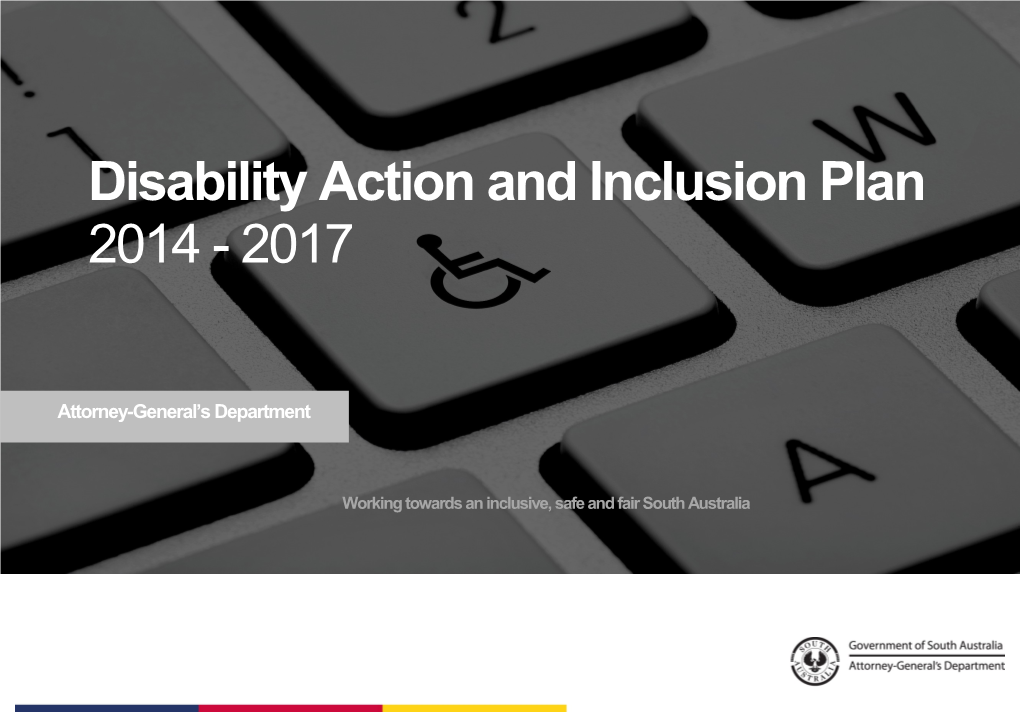Disability Action and Inclusion Plan