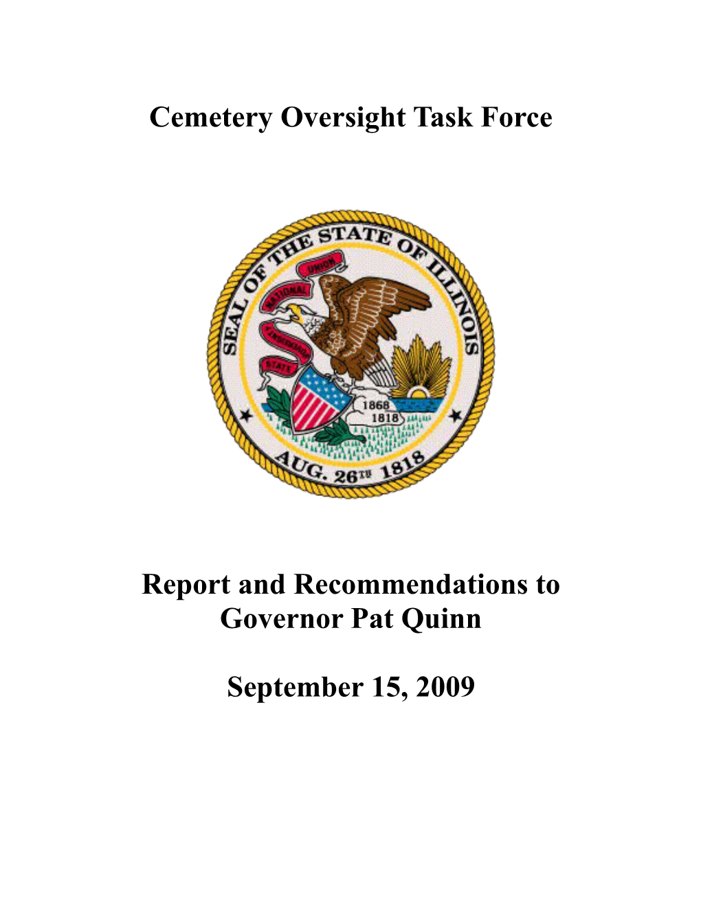 Cemetery Oversight Task Force