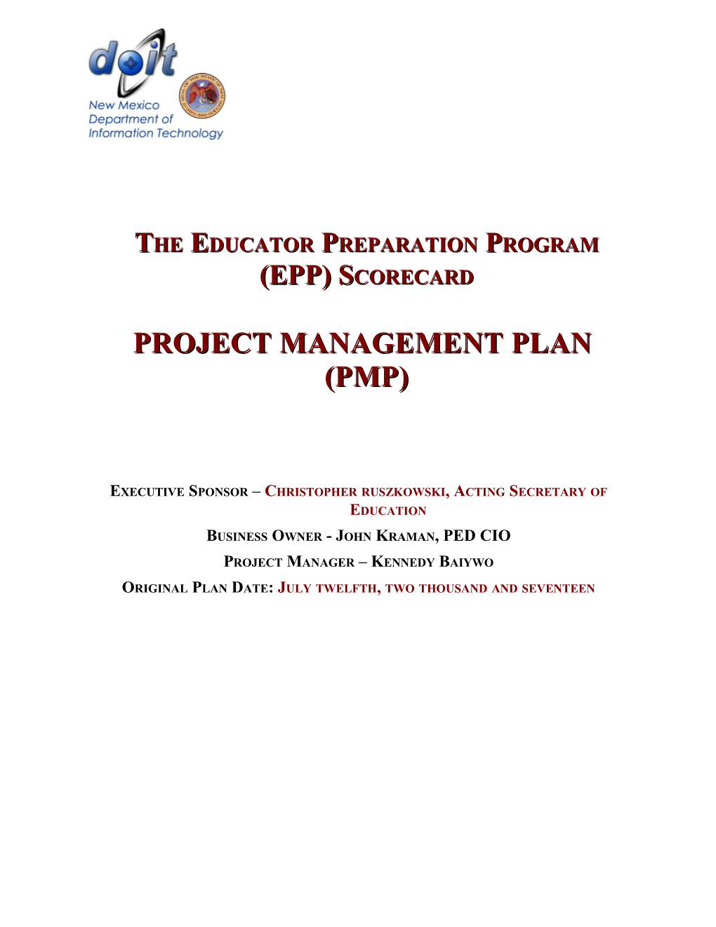 The Educator Preparation Program (EPP) Scorecard