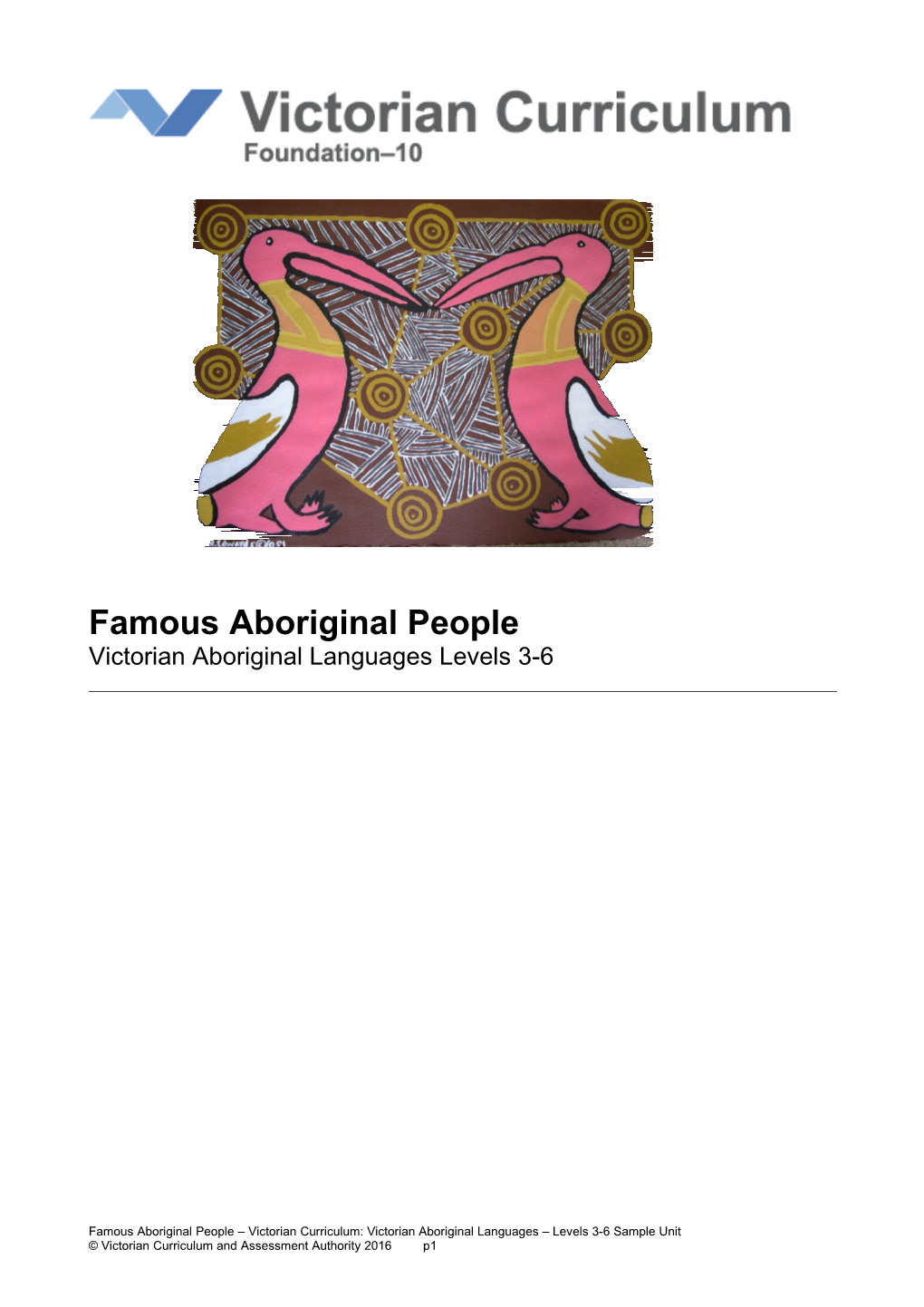Famous Aboriginal People