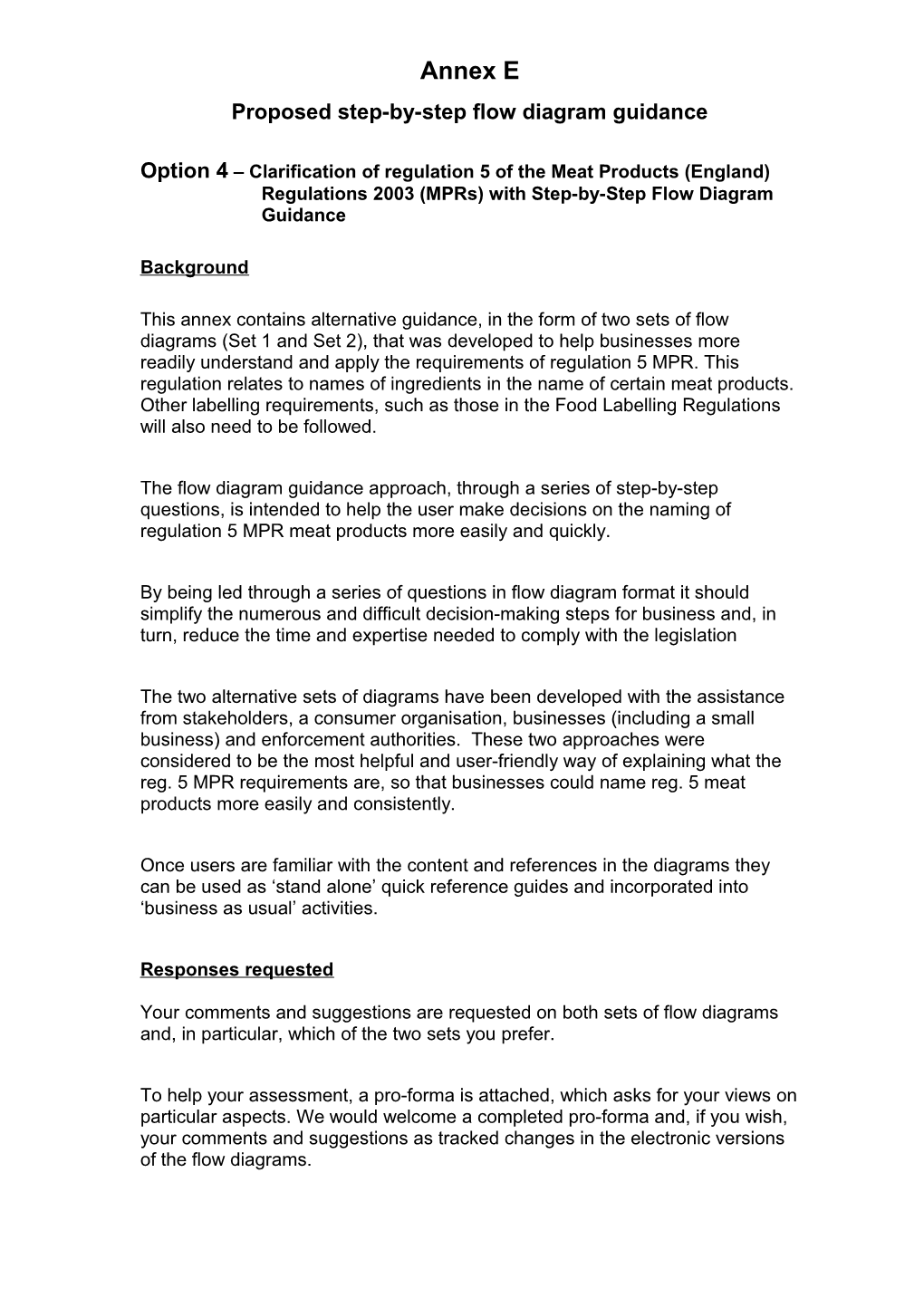 DN Insert Finalised Flow Charts with Brief Explanation of How They Were Developed