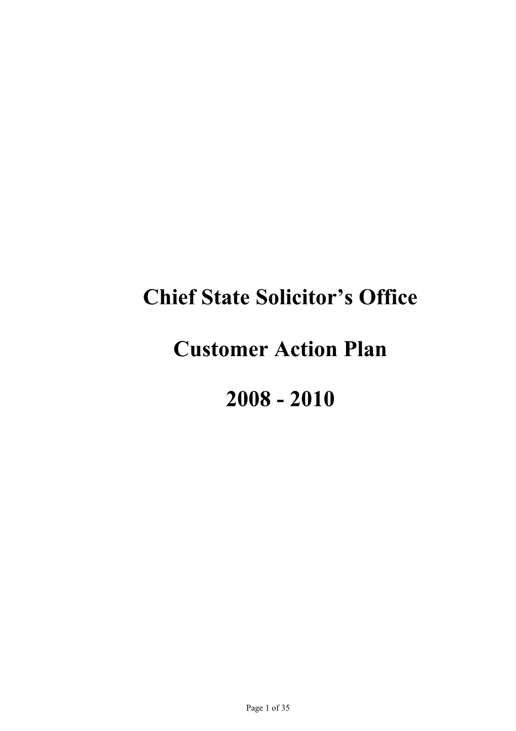 Chief State Solicitor S Office
