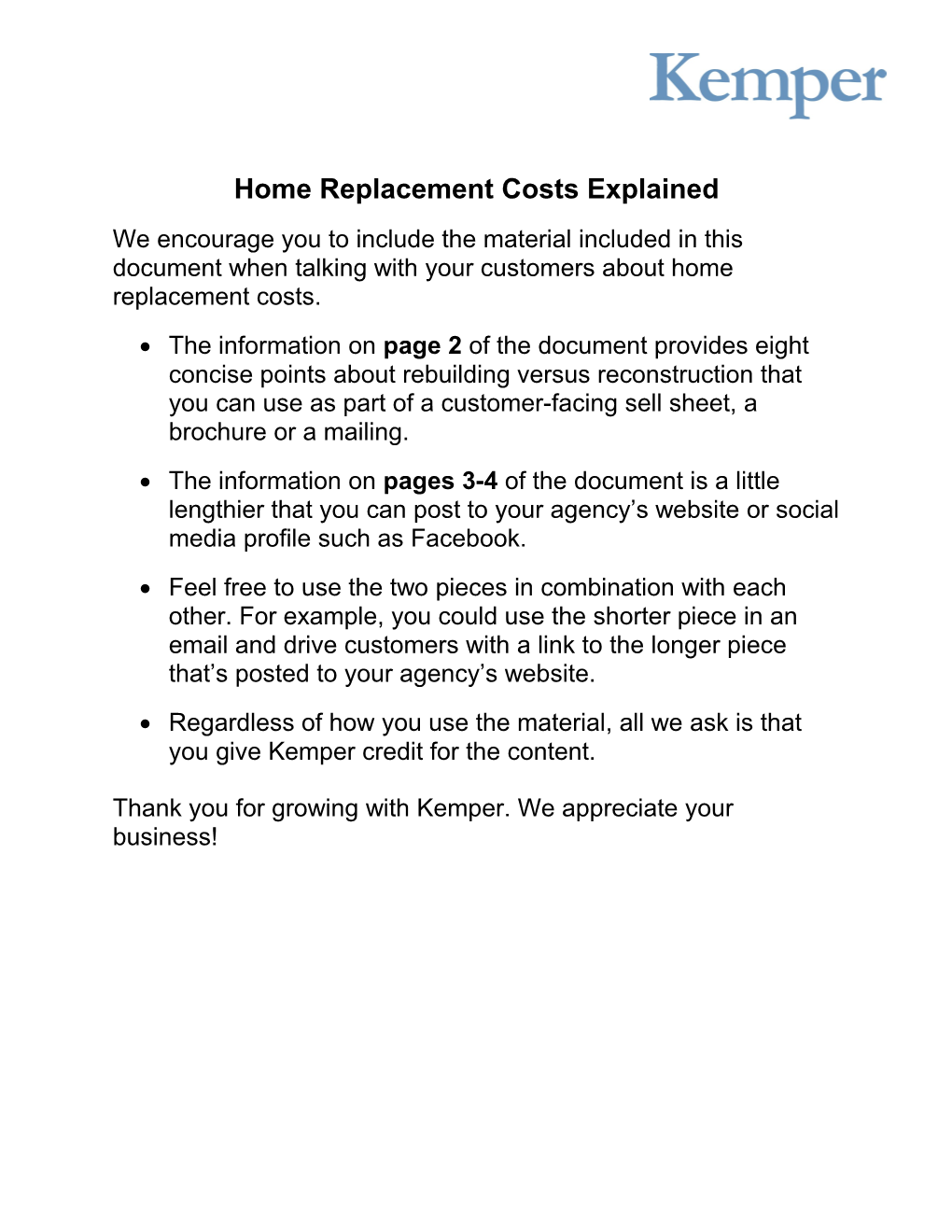 Home Replacement Costs Explained