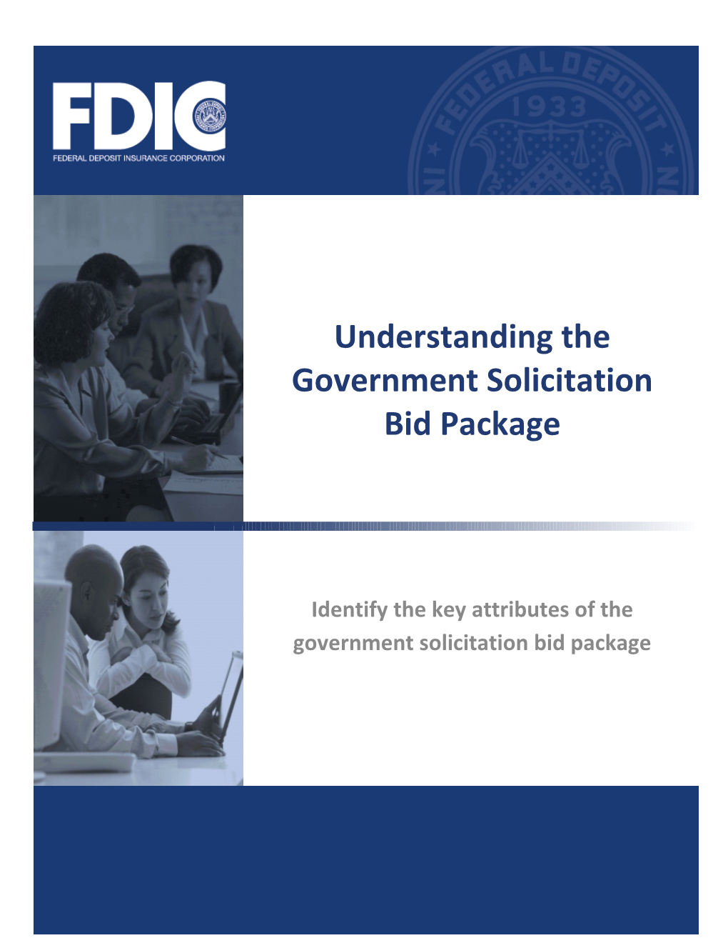 5-2 Understanding the Government Solicitation Bid Package