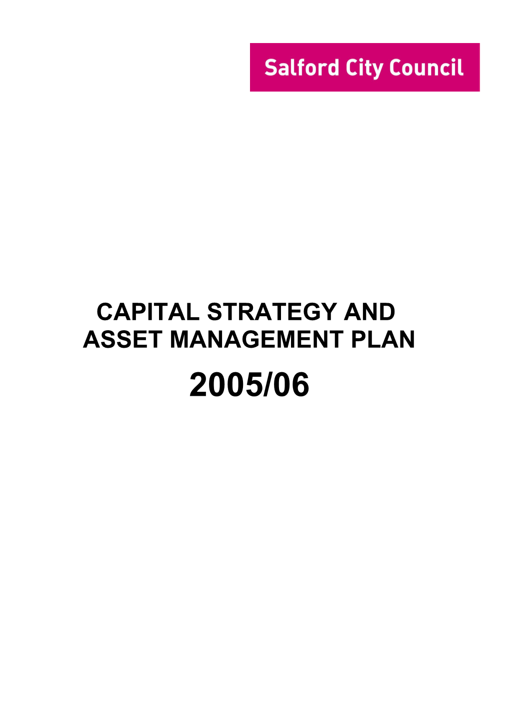 Capital Strategy And