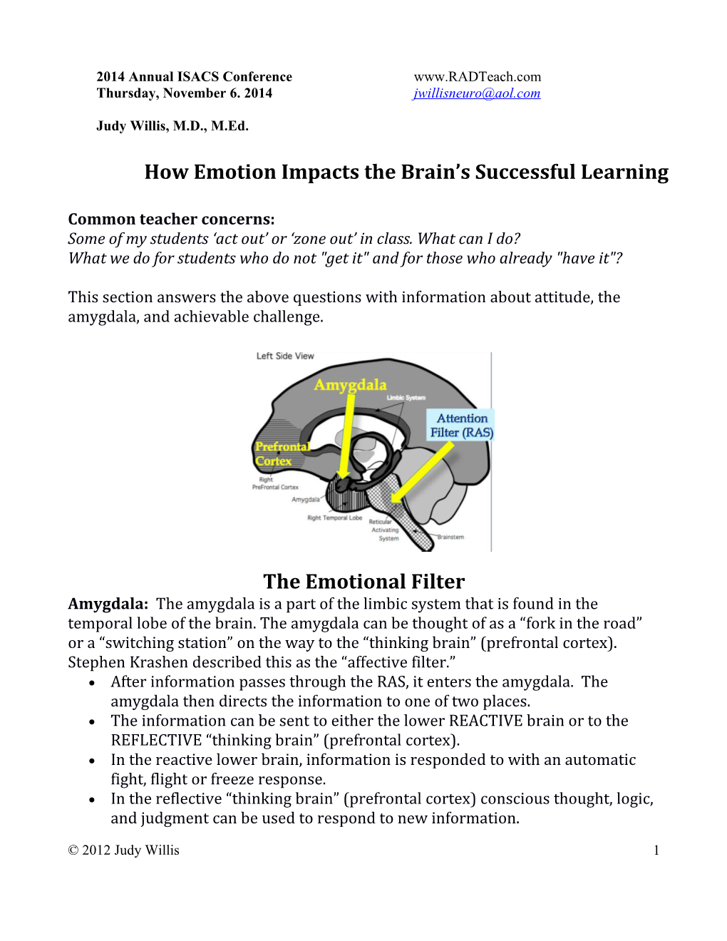 How Emotion Impacts the Brain S Successful Learning