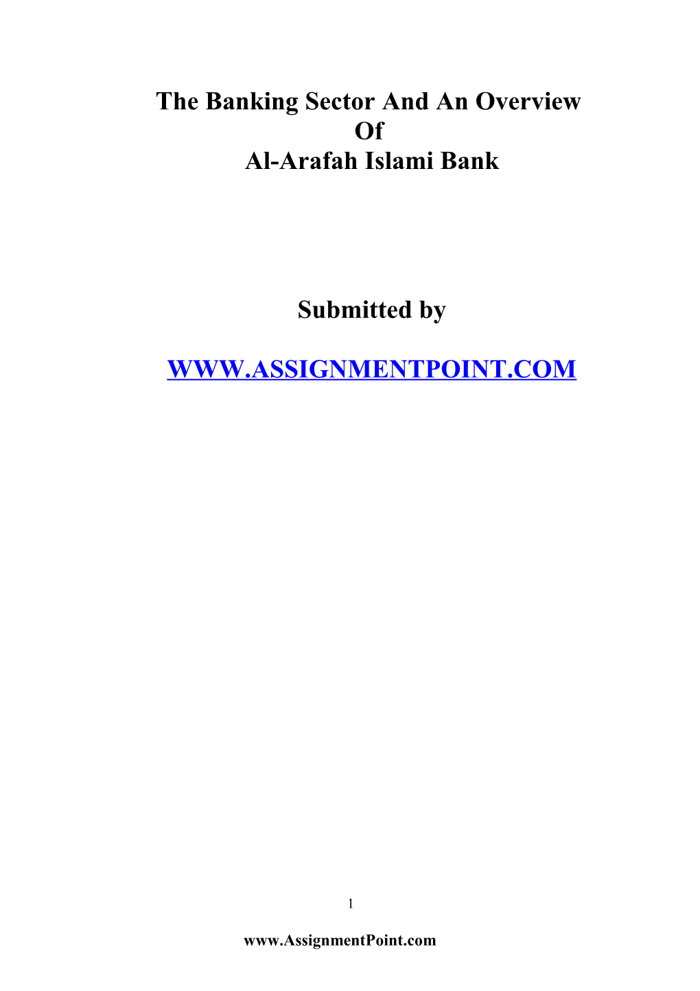 Foundation of Islamic Banking