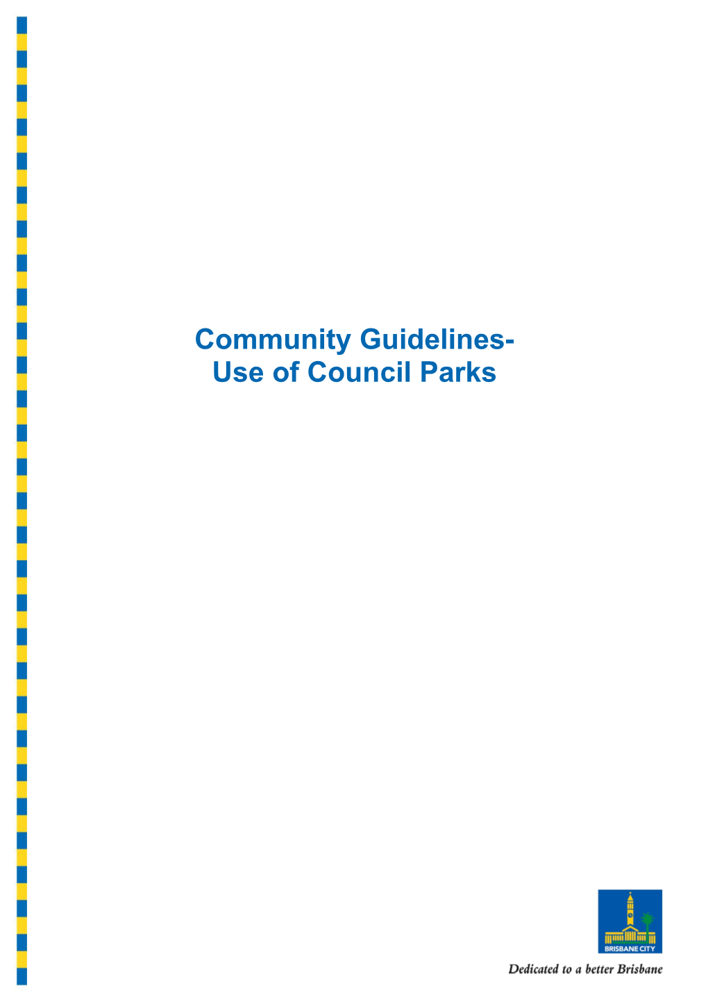 Community Guidelines