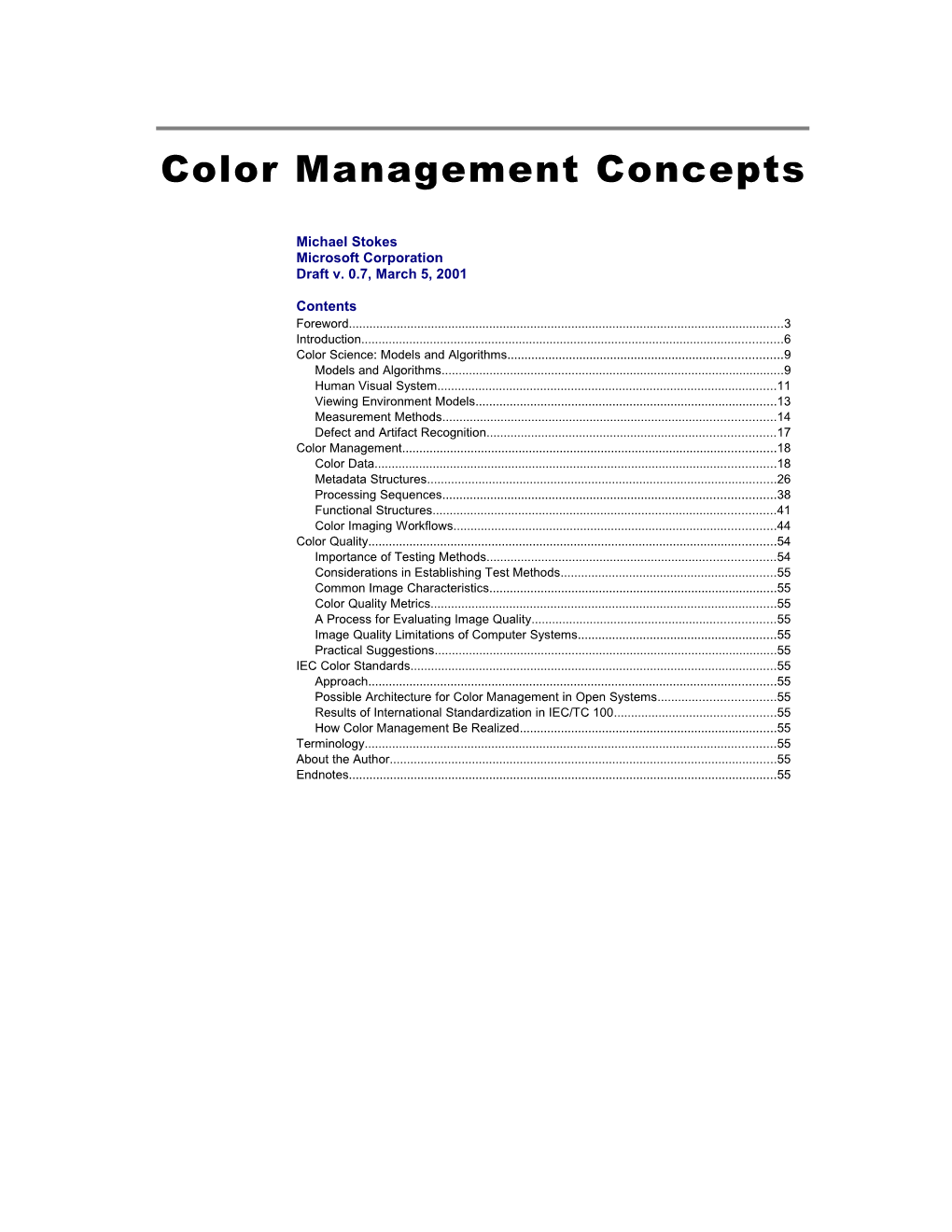 Color Management Concepts