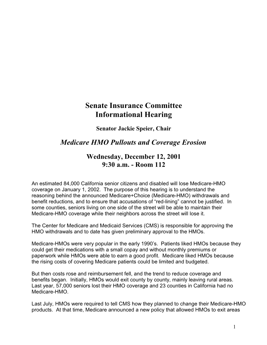 Medicare Hmos Were Very Popular in the Early 1990 S