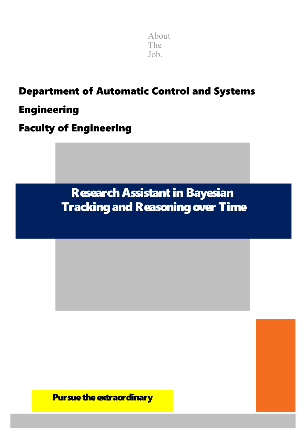 Department of Automatic Control and Systems Engineering