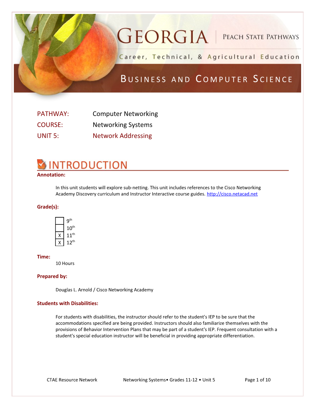 PATHWAY: Computer Networking