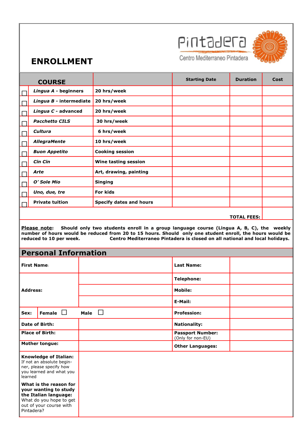 Accommodations Should You Need Assistance with the Booking of Lodgings