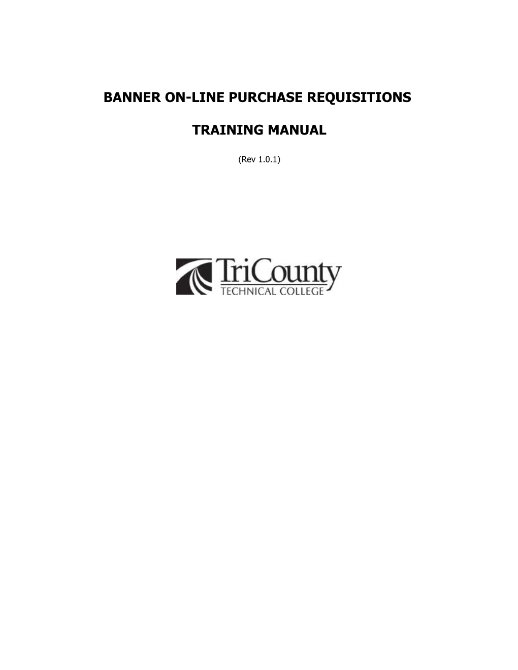 Banner On-Line Purchase Requisitions