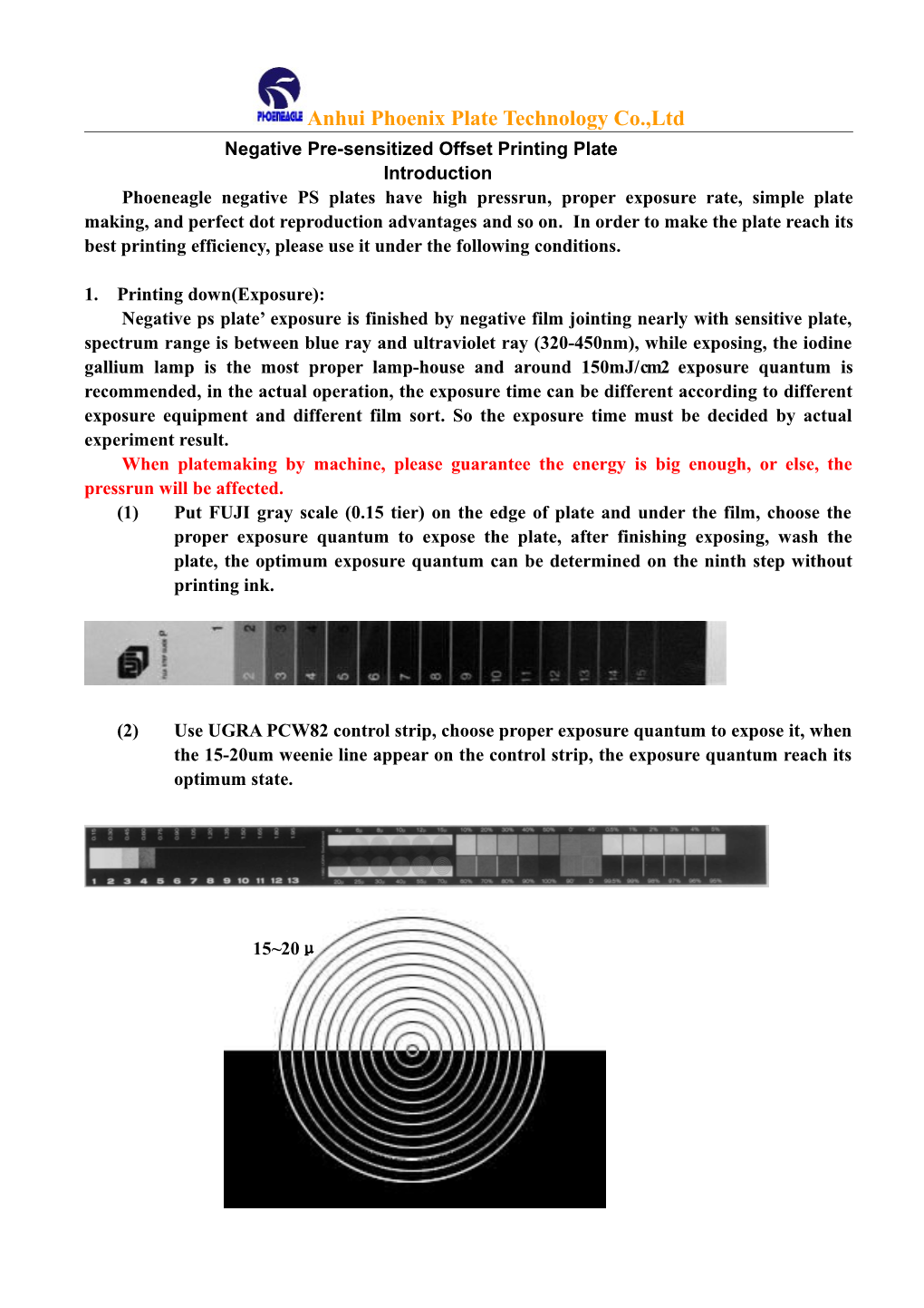 Negative Pre-Sensitized Offset Printing Plate