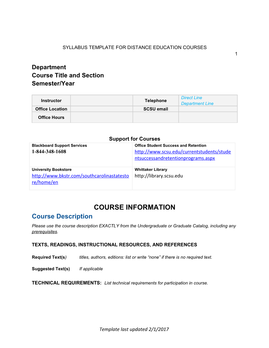 Course ID and Section Number and Course Name 1