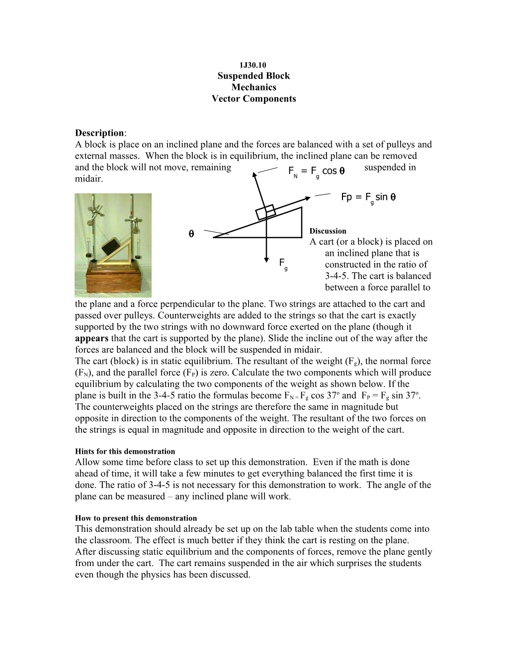 Vector Components