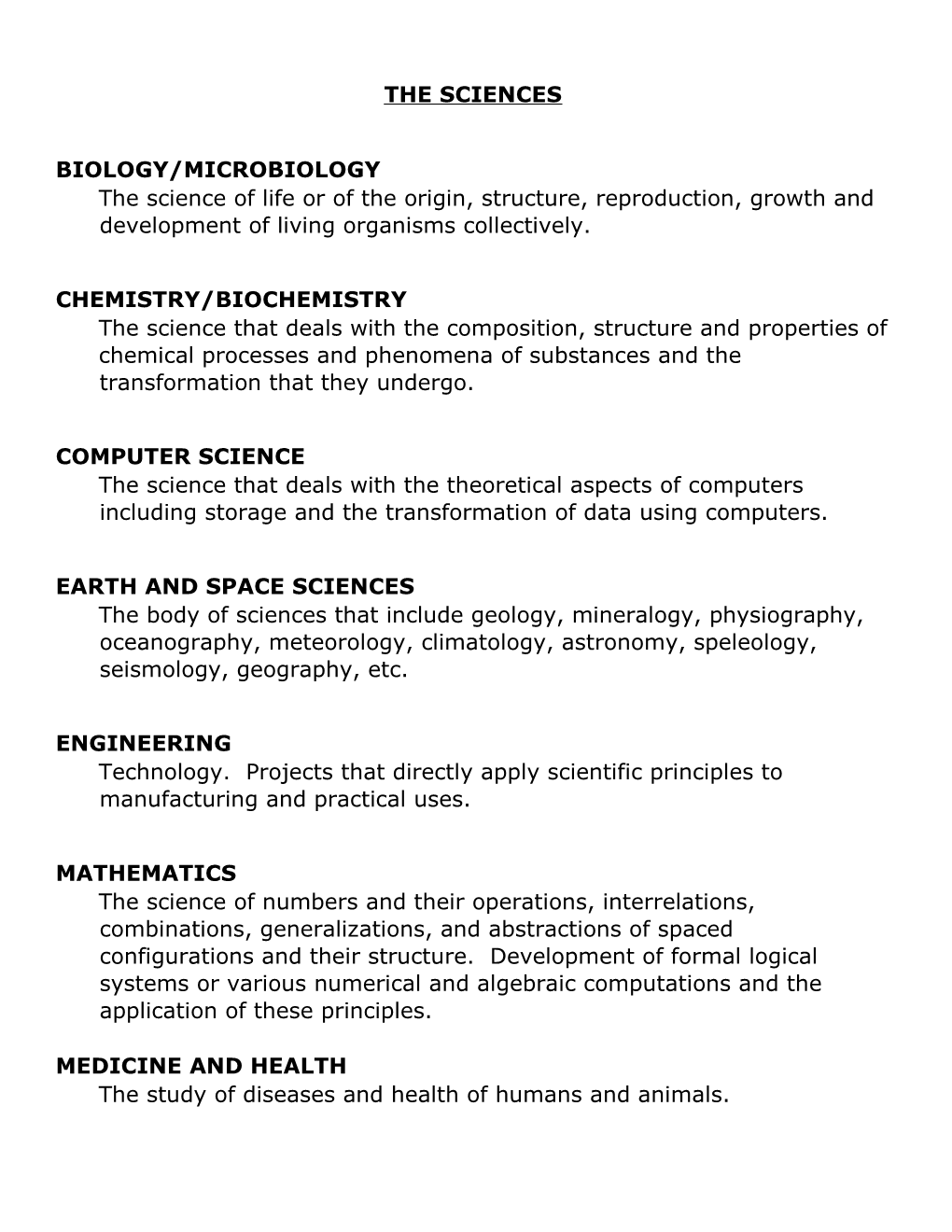 Biology/Microbiology