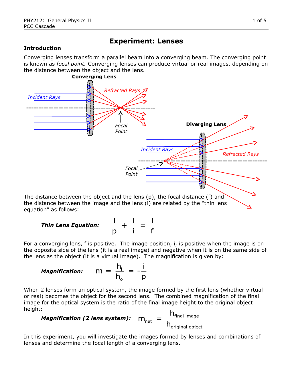 Physics 212: General Physics II