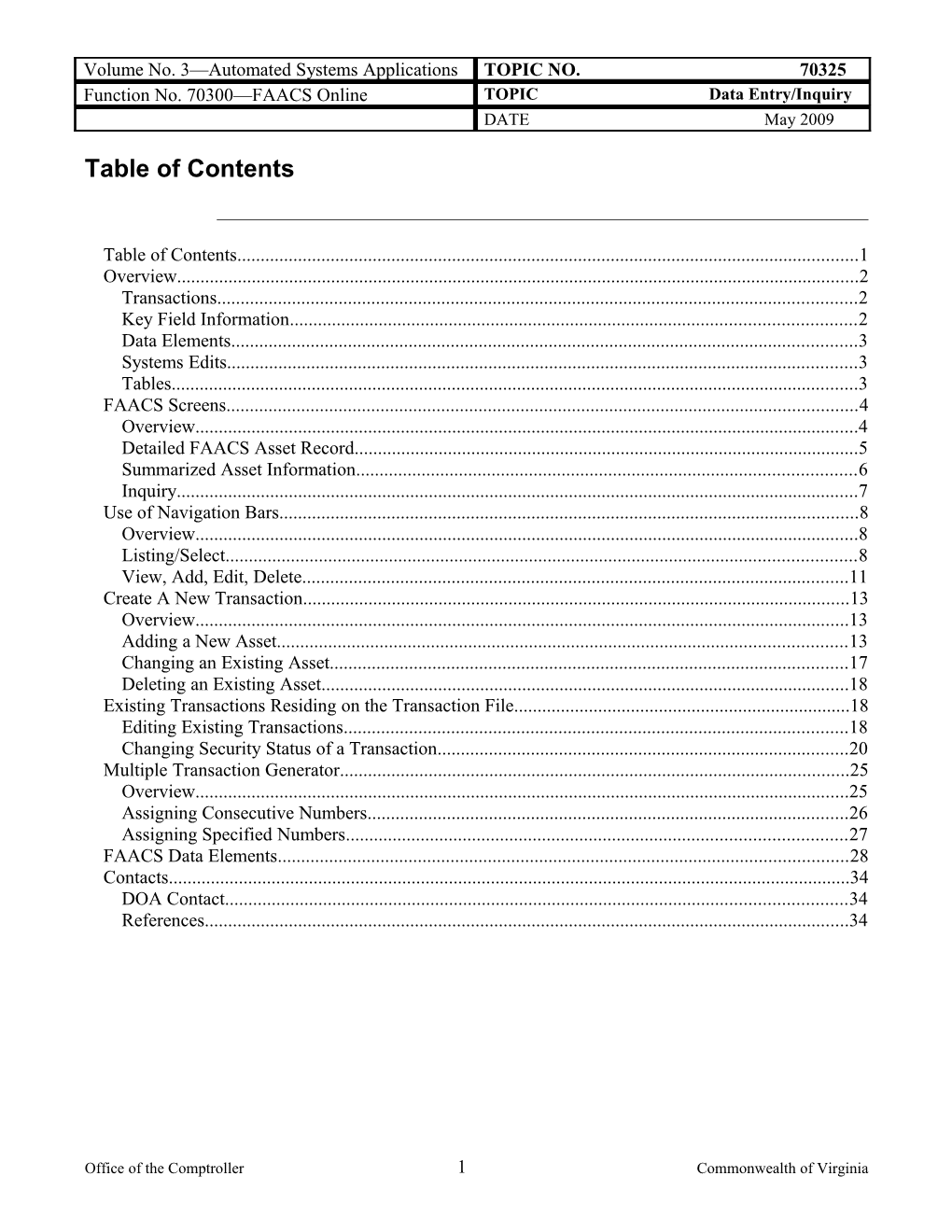 CAPP Manual - 70325 - Automated Systems Applications - Data Entry/Inquiry