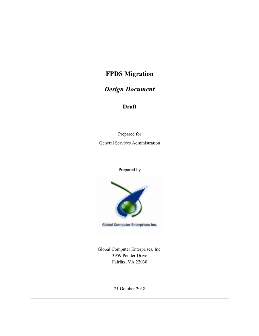 FPDS Migration Design Document