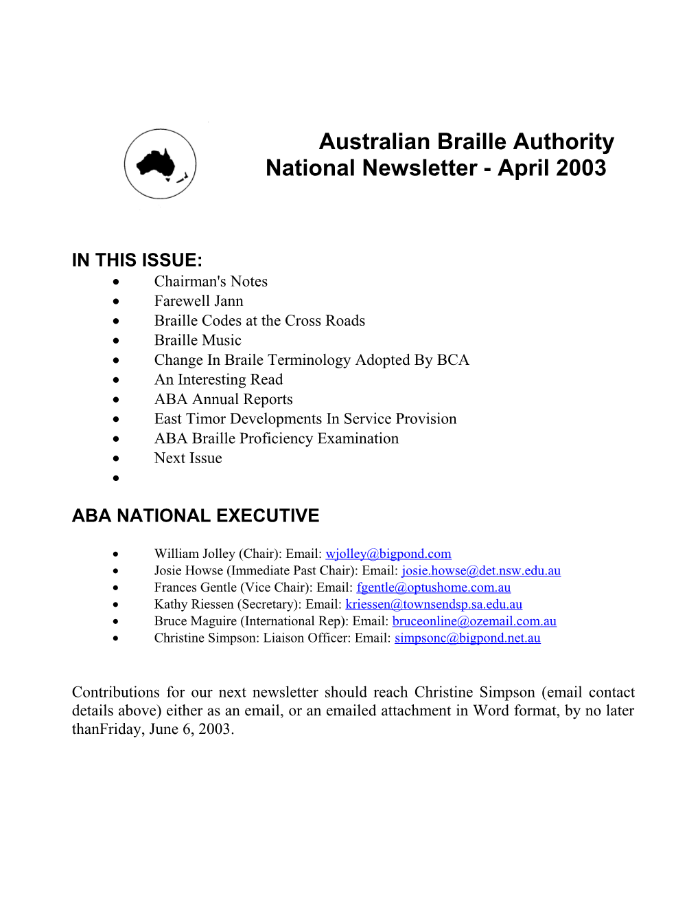 Australian Braille Authority