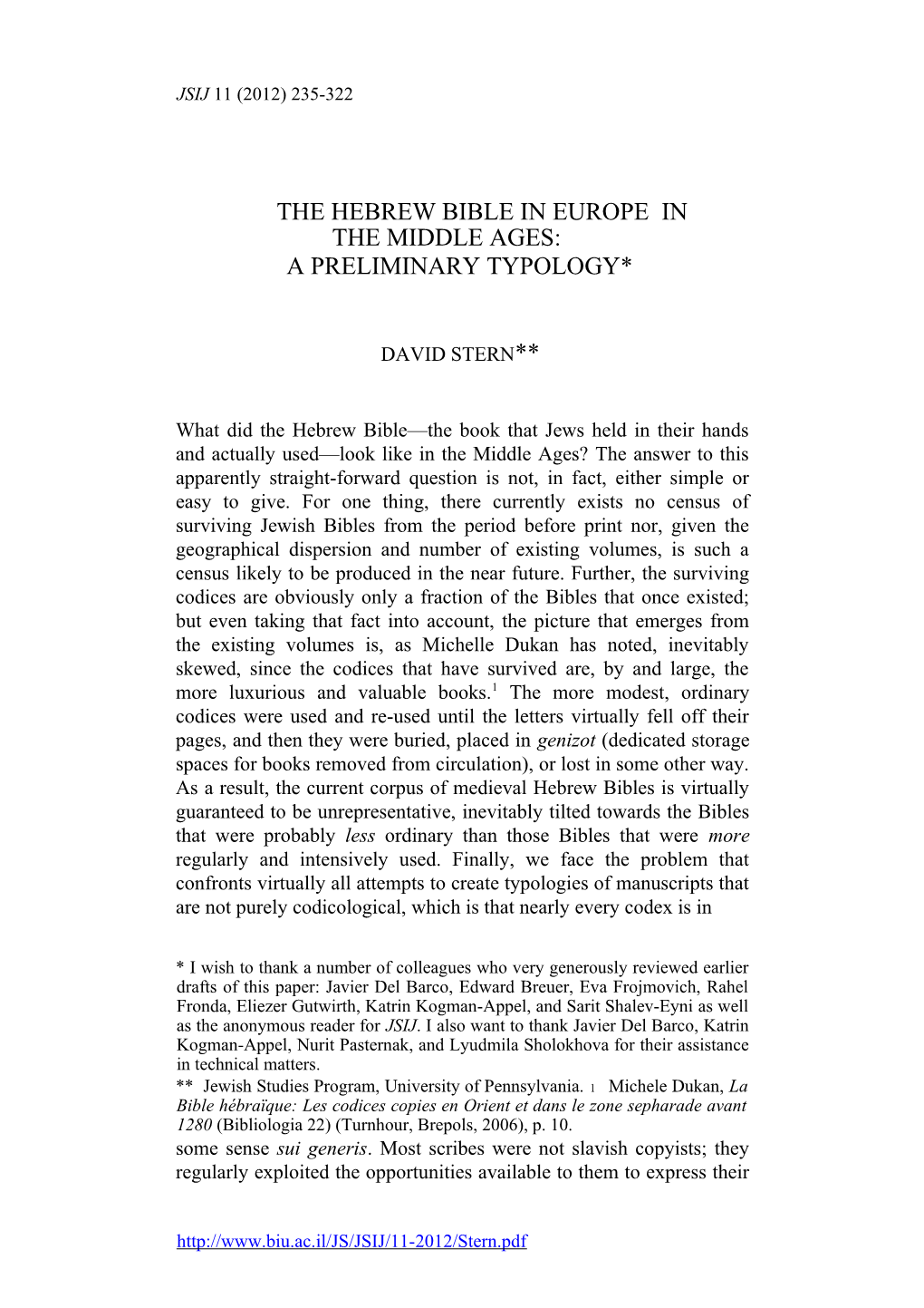 In a 1998 Article in the Journal Sinai, Ilana Katzenellenbogen Examines the History Of