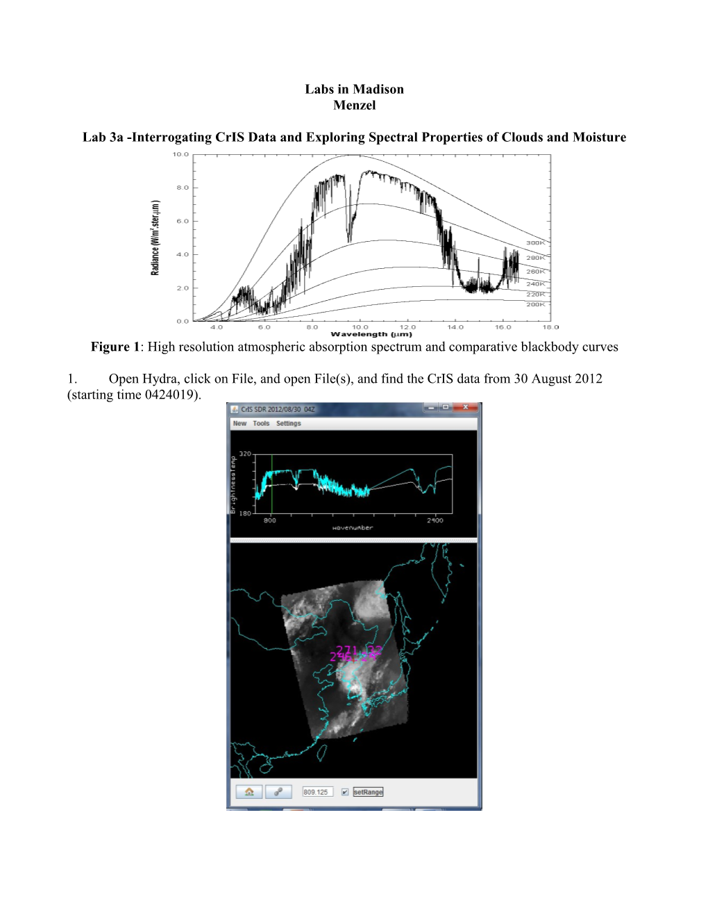 Lab 15 Exploring Low Level Moisture in AIRS, MODIS, and AMSU-A Split Windows