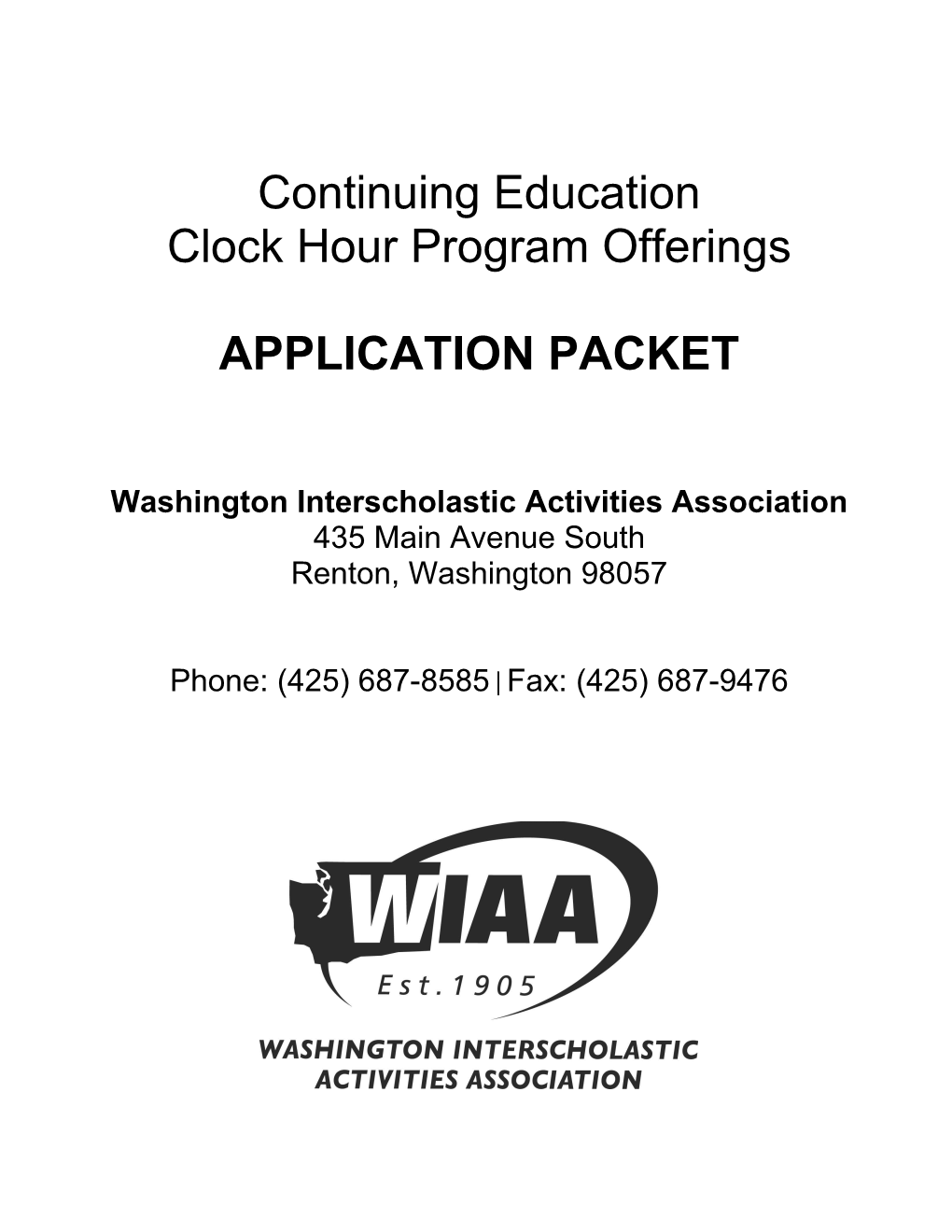 Washington Interscholastic Activities Association