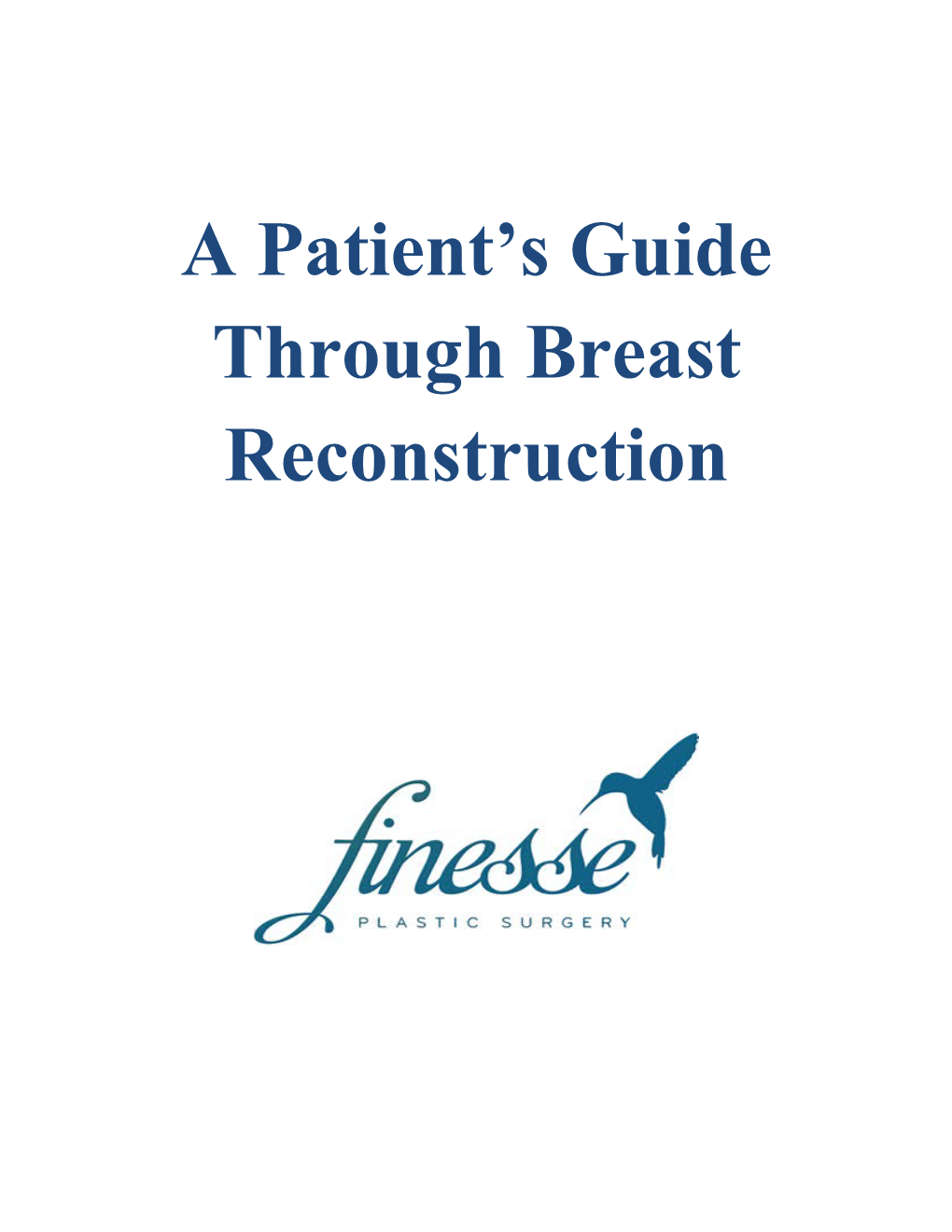 A Patient S Guide Through Breast Reconstruction