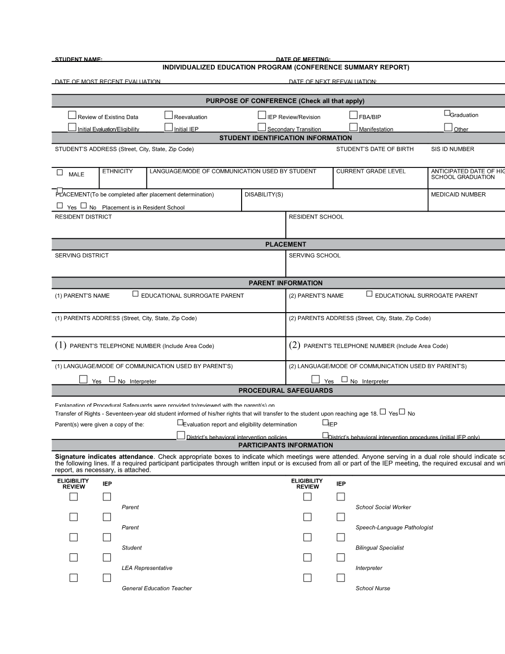 34-54: Individualized Education Program (IEP)