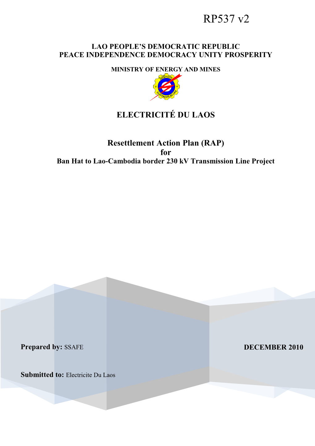 Southern Provincial Rural Electricityfication Project II