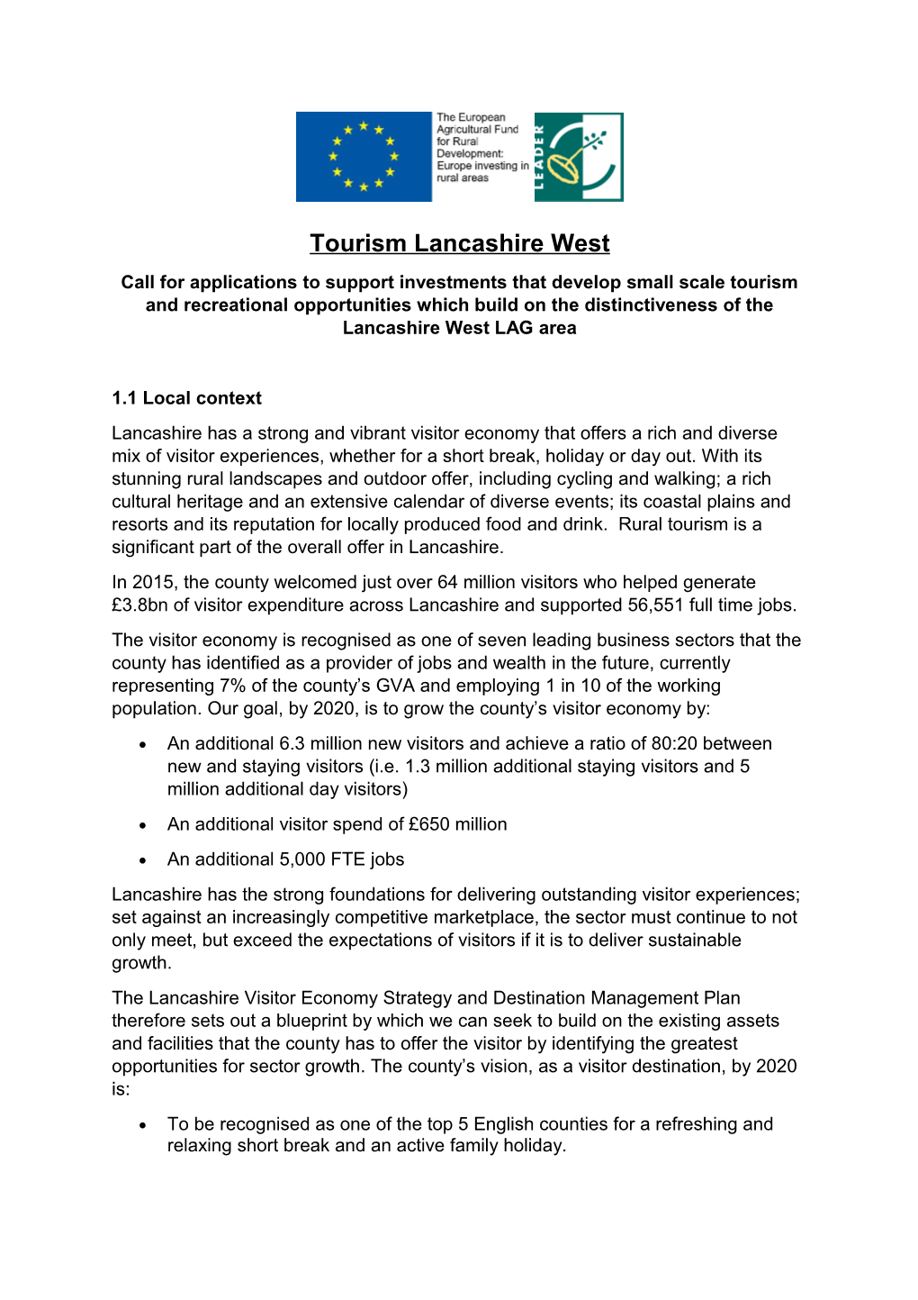 Tourism Lancashire West