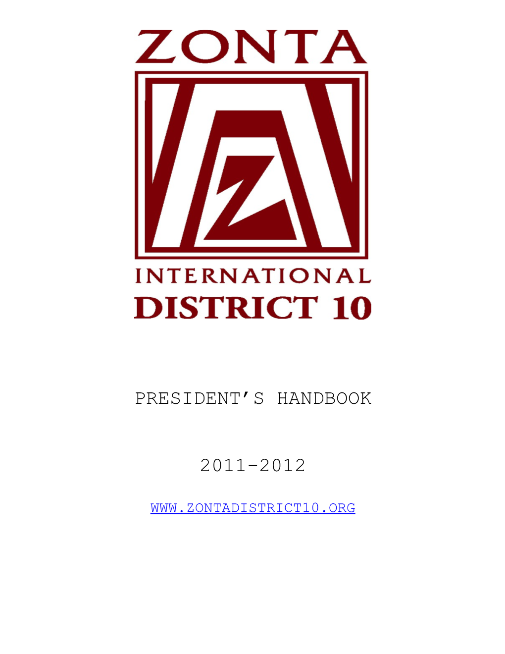 President S Handbook