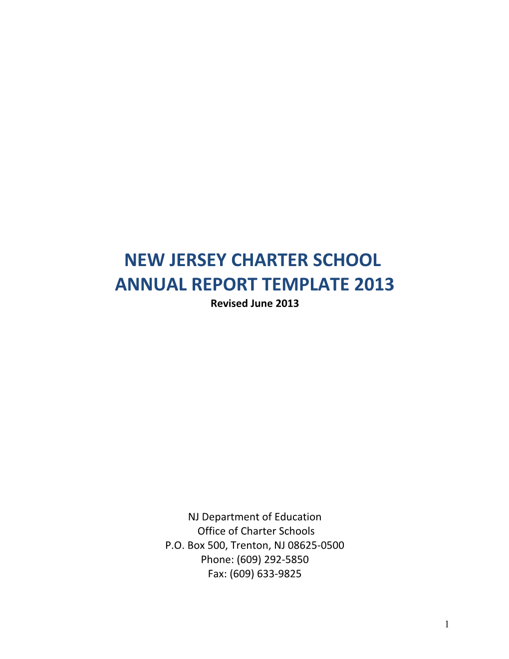 New Jersey Charter School