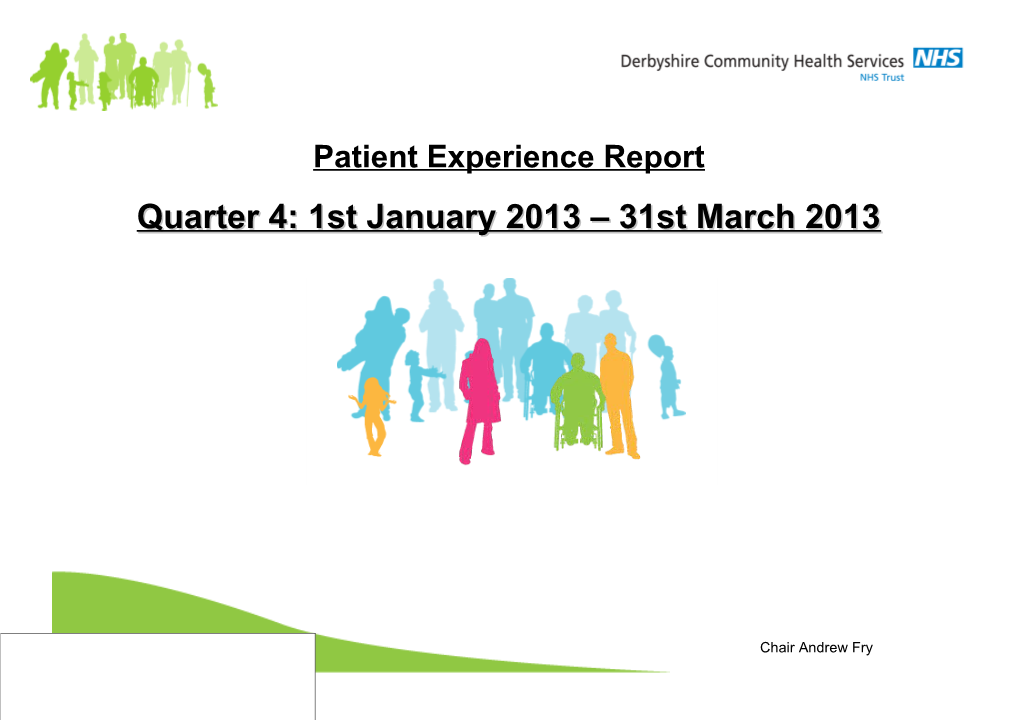 Patient Experience Report