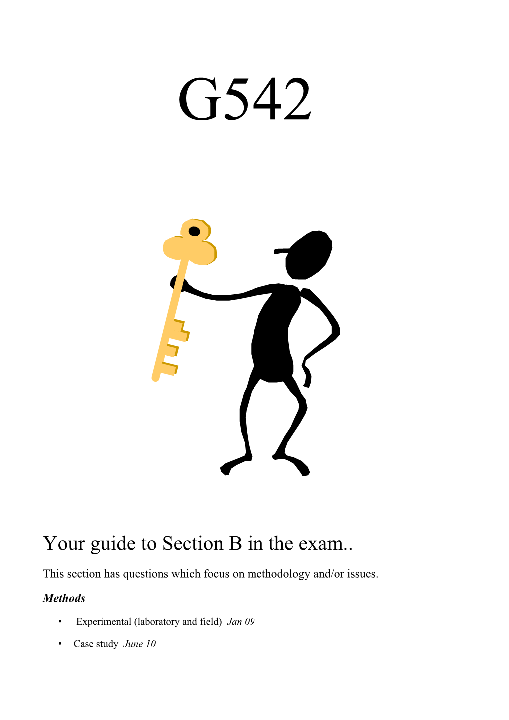 Your Guide to Section B in the Exam