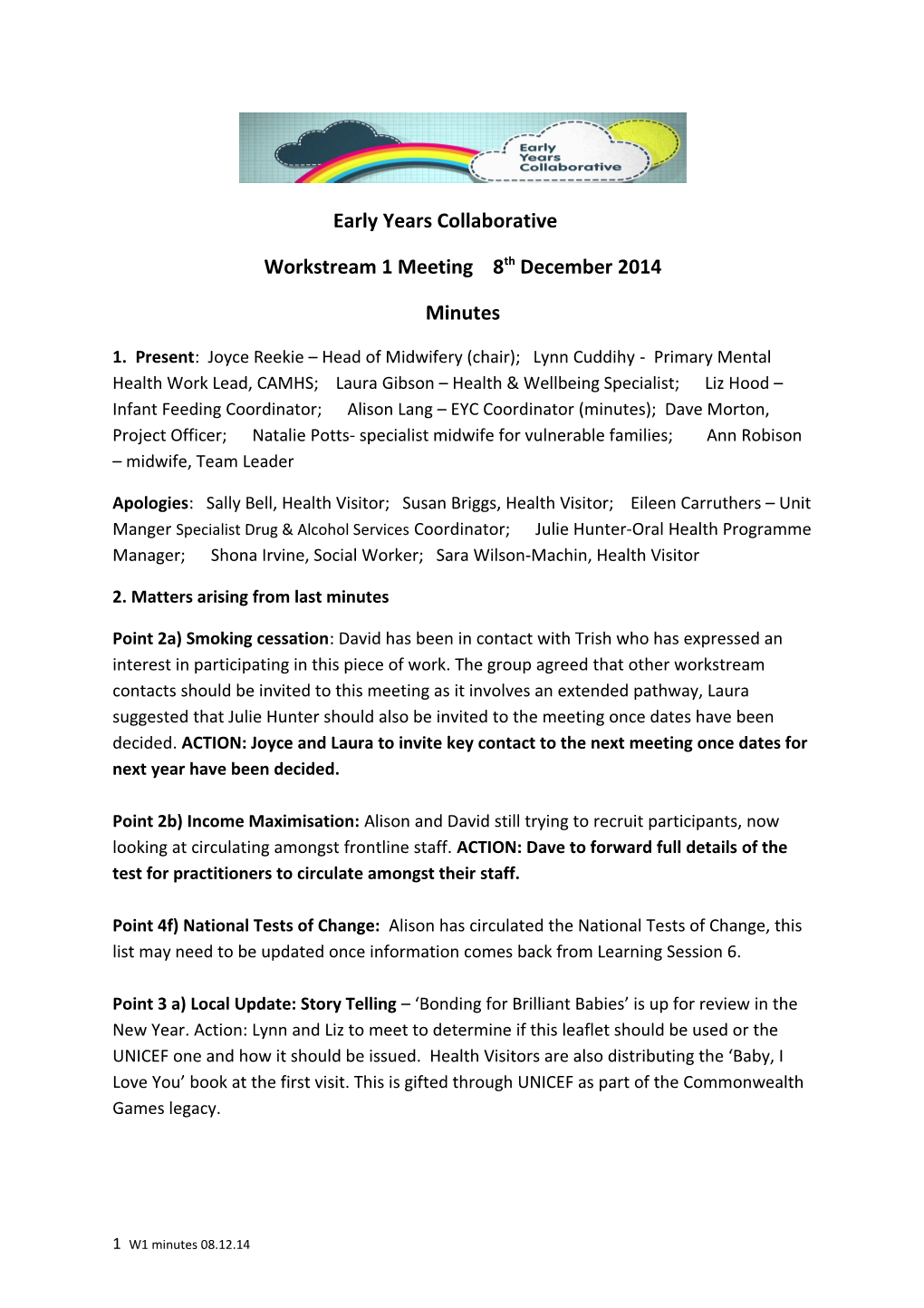 Early Years Collaborative