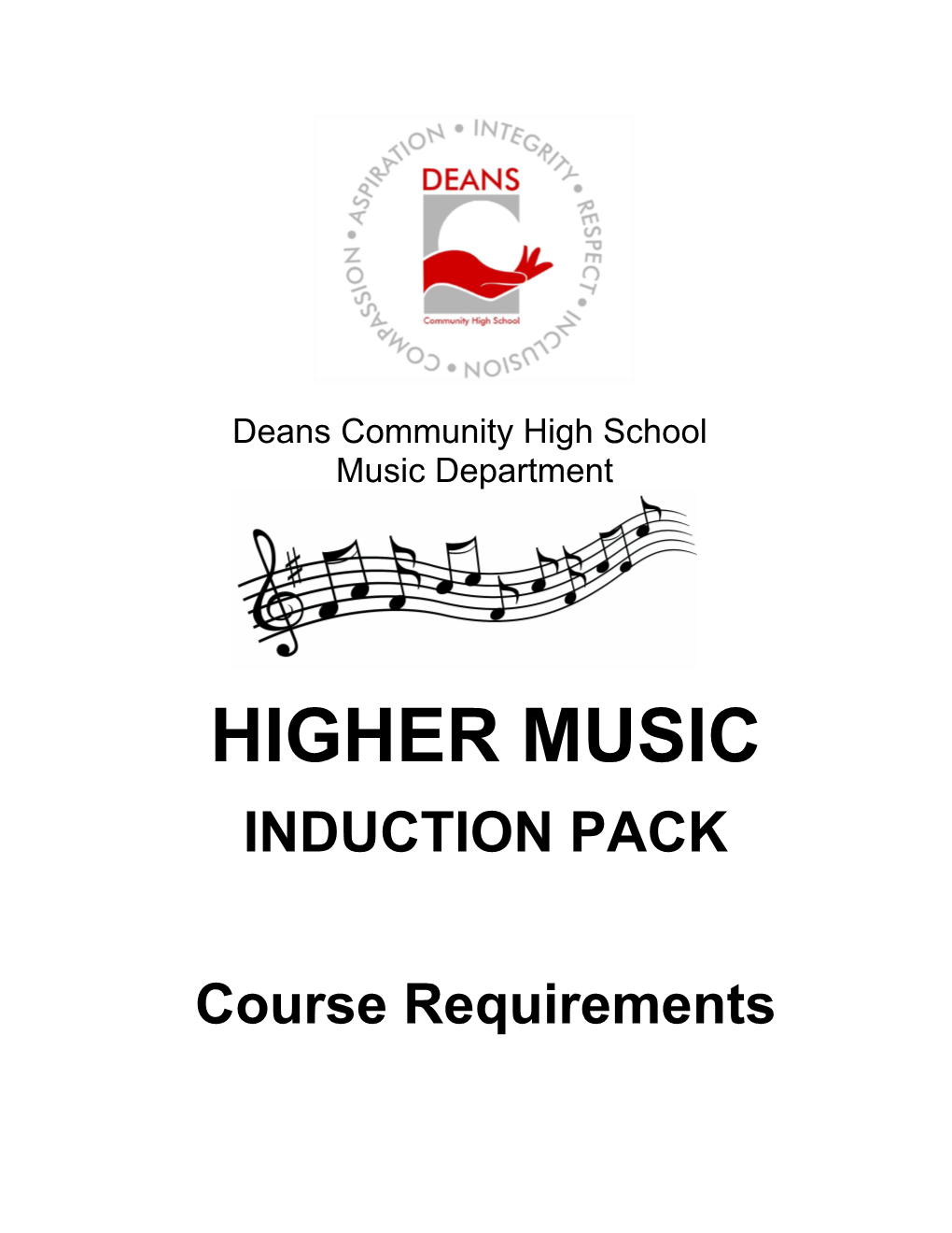 Beath High School Music Department