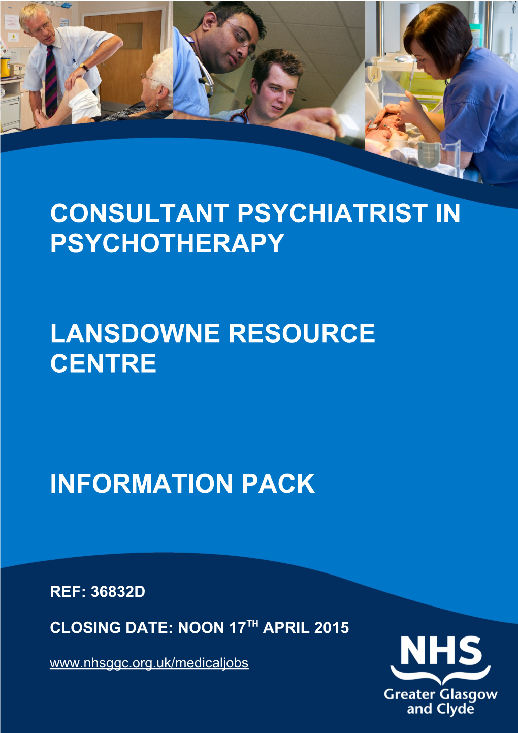 Consultant Psychiatrist in Psychotherapy