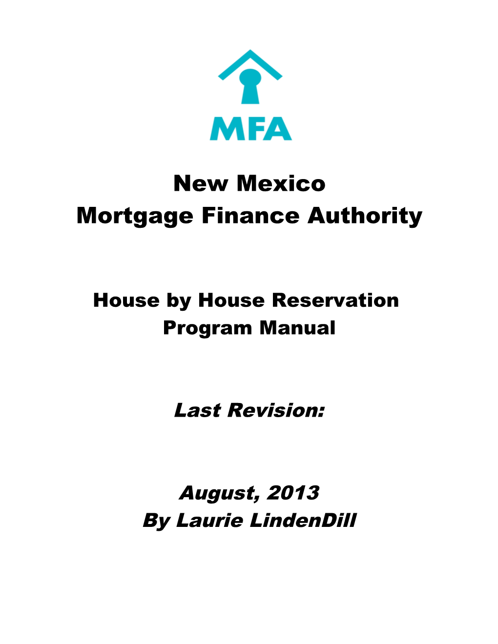 Mortgage Finance Authority