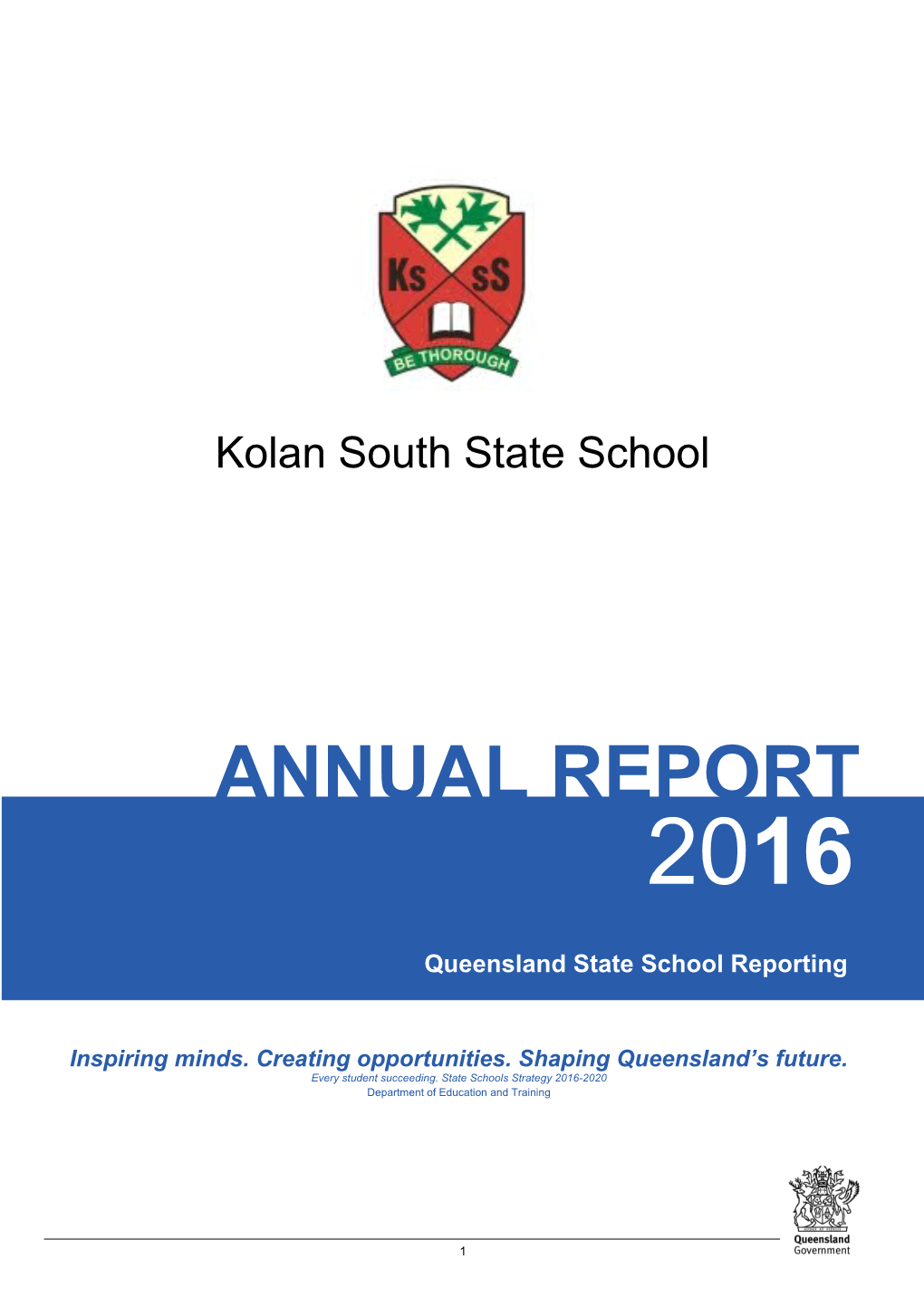 School Progress Towards Its Goals in 2016