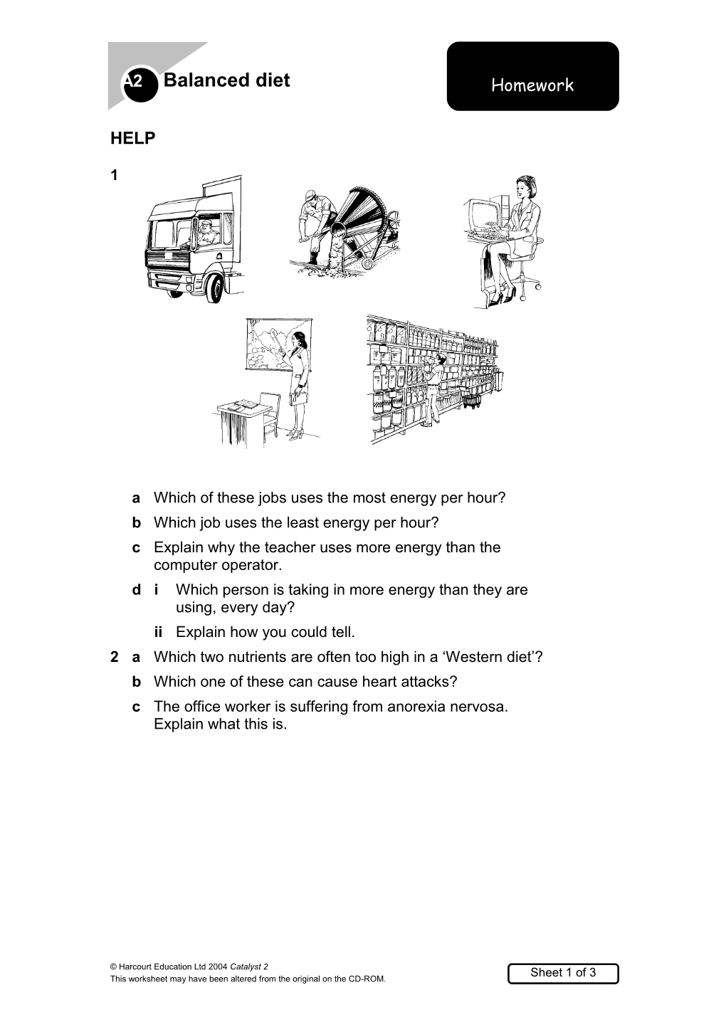 Awhich of These Jobs Uses the Most Energy Per Hour?