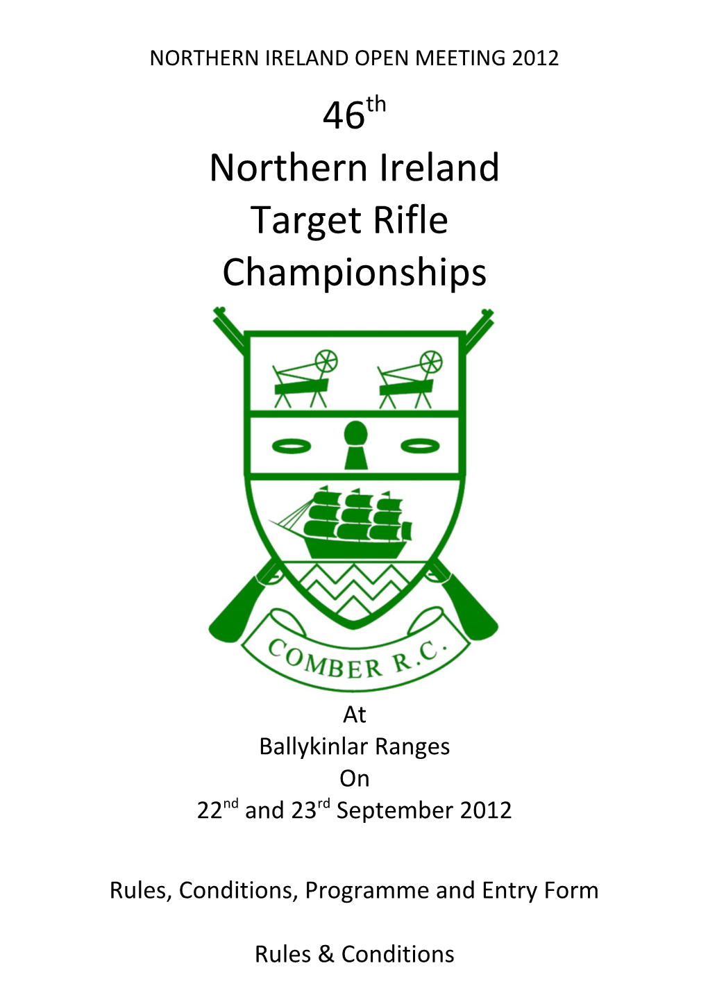 Northern Ireland Open Meeting 2012