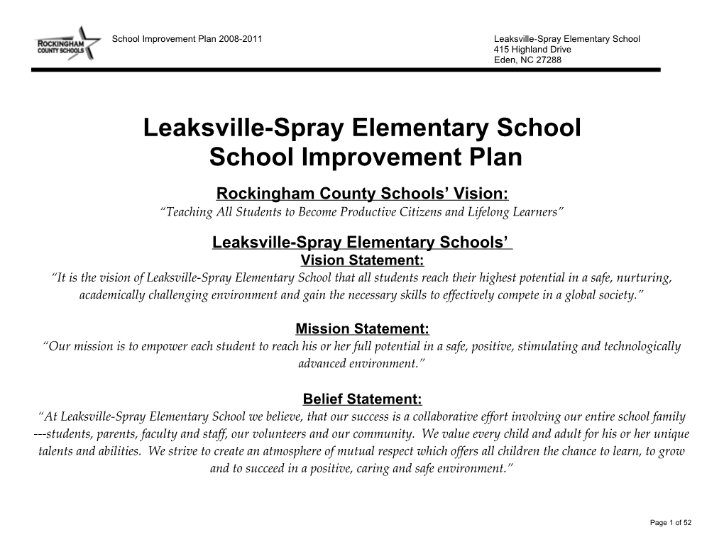 Leaksville-Sprayelementary School