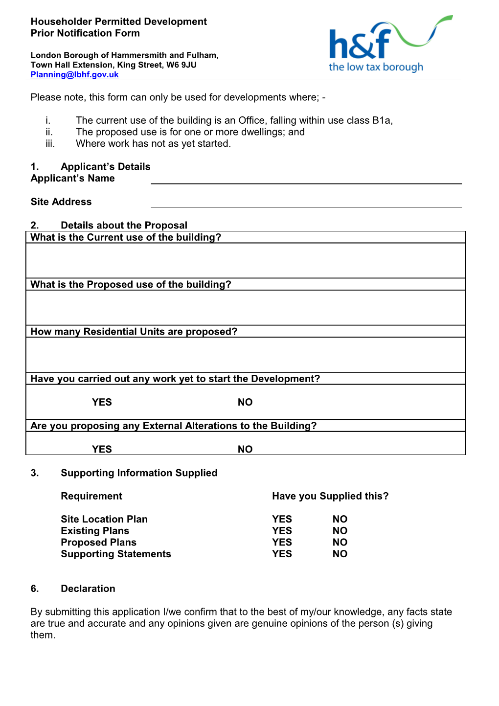 Householder Permitted Development